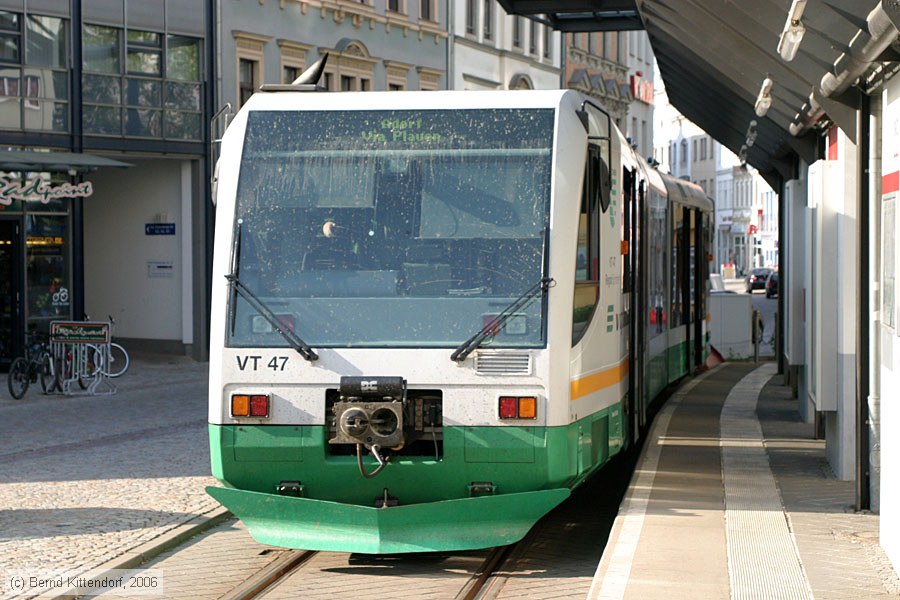 Vogtlandbahn - VT 47
/ Bild: vogtlandvt47_bk0605120229.jpg