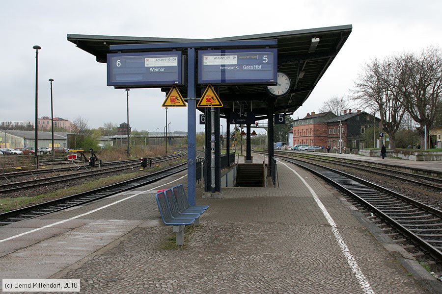 Bahnhof Göschwitz (Saale)
/ Bild: bfgoeschwitzsaale_bk1004150021.jpg
