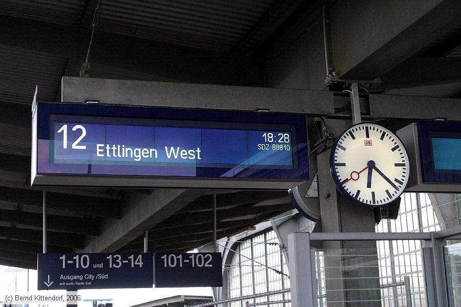 Karlsruhe Hauptbahnhof
/ Bild: bfkarlsruhehbf_bk0606050071.jpg