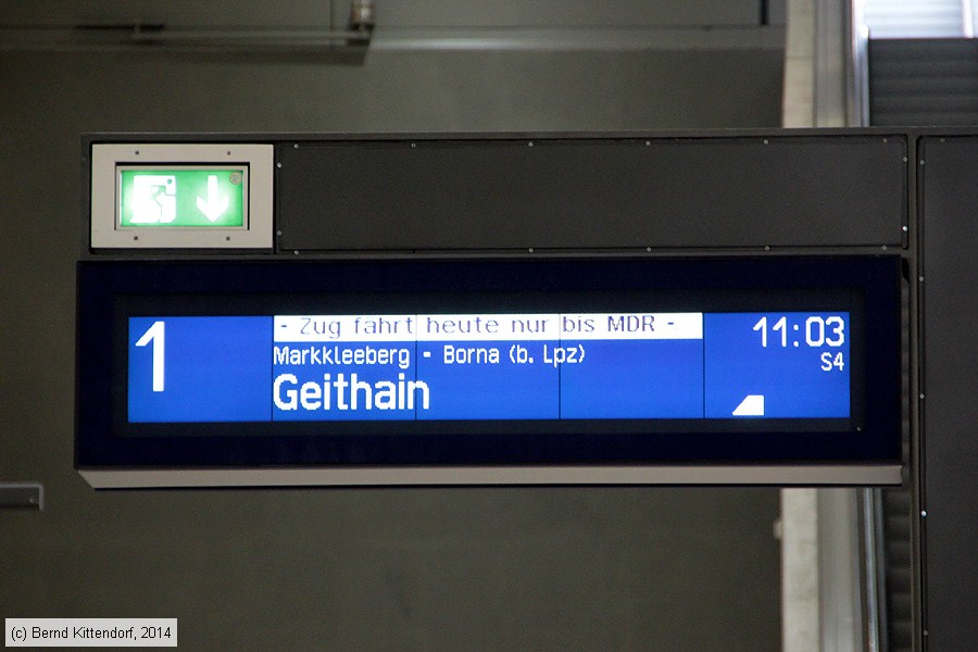Bahnhof Leipzig Wilhelm-Leuschner-Platz
/ Bild: bfleipzigwilhelmleuschnerplatz_bk1407280119.jpg