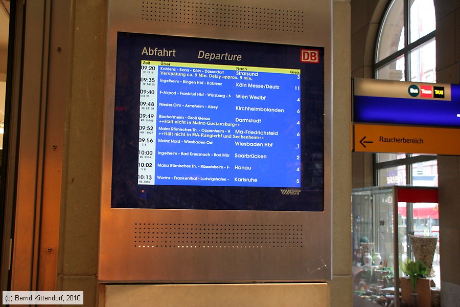 Mainz Hauptbahnhof
/ Bild: bfmainzhbf_bk1007110017.jpg
