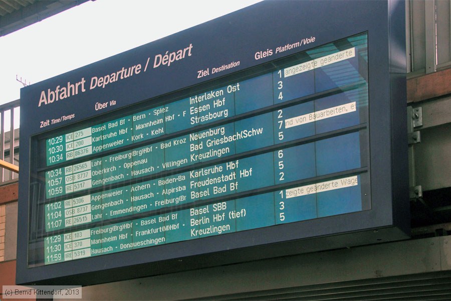 Bahnhof Offenburg
/ Bild: bfoffenburg_bk1310040004.jpg Bahnhof Offenburg
/ Bild: bfoffenburg_bk1310040004.jpg