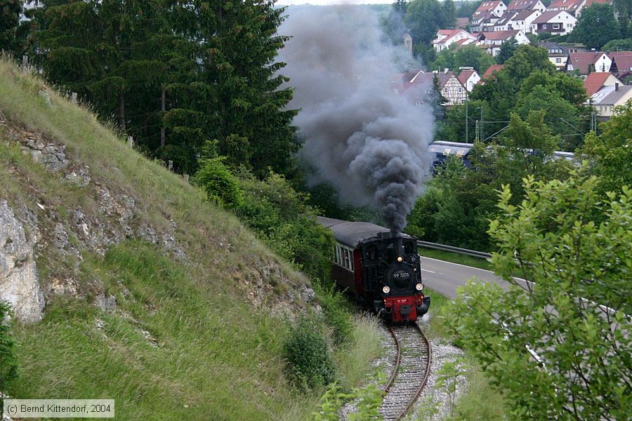 Ulmer Eisenbahnfreunde - Alb-Bähnle - 99 7203
/ Bild: uef997203_e0004718.jpg