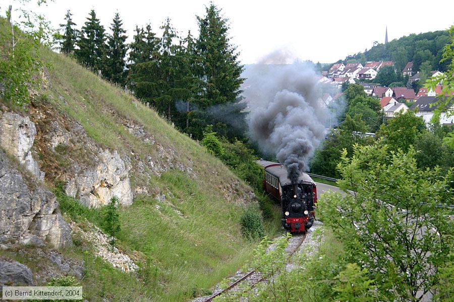 Ulmer Eisenbahnfreunde - Alb-Bähnle - 99 7203
/ Bild: uef997203_e0004720.jpg