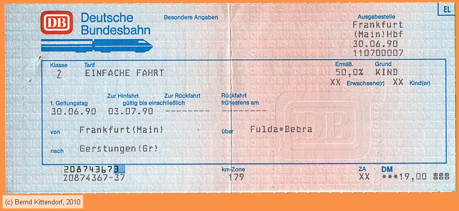 Deutsche Bundesbahn - Fahrkarte
/ Bild: db_fk19900630e.jpg