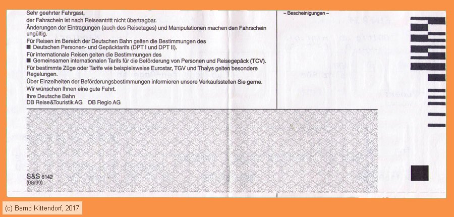 Deutsche Bahn - Fahrkarte
/ Bild: db_fk20000309efks2.jpg