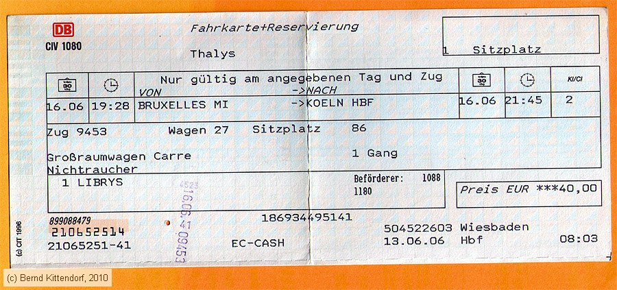 Deutsche Bahn - Fahrkarte und Reservierung
/ Bild: db_fk20060613v.jpg