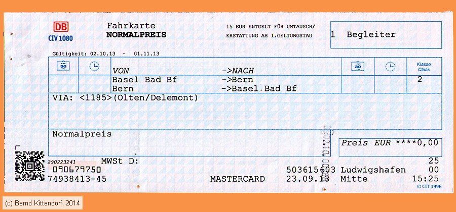 Deutsche Bahn - Fahrkarte Begleiter
/ Bild: db_fk20131002fkbeg.jpg