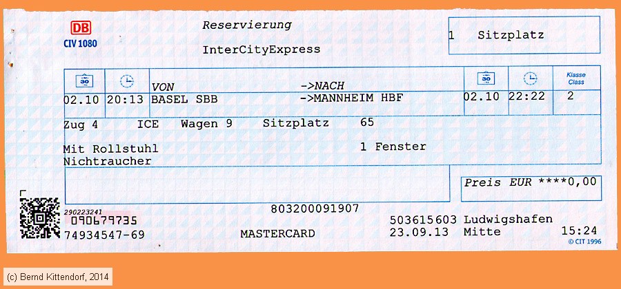 Deutsche Bahn - Reservierung
/ Bild: db_fk20131002resr.jpg