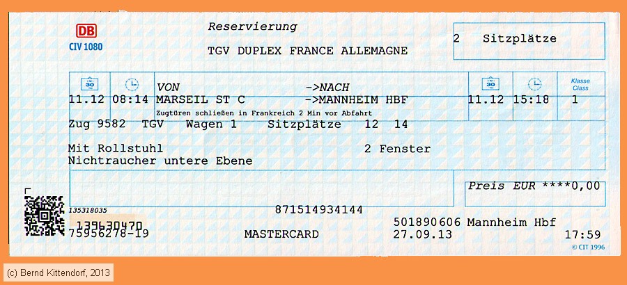 Deutsche Bahn - Reservierung
/ Bild: db_fk20131211restgv.jpg
