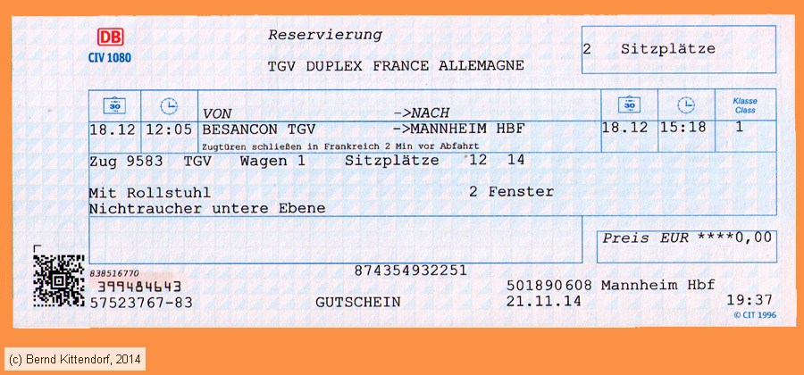 Deutsche Bahn - Reservierung
/ Bild: db_fk20141218resa.jpg