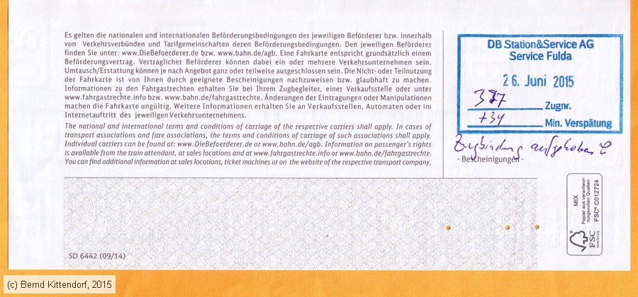 Deutsche Bahn - Fahrkarte Sparpreis
/ Bild: db_fk20150626fksps2.jpg