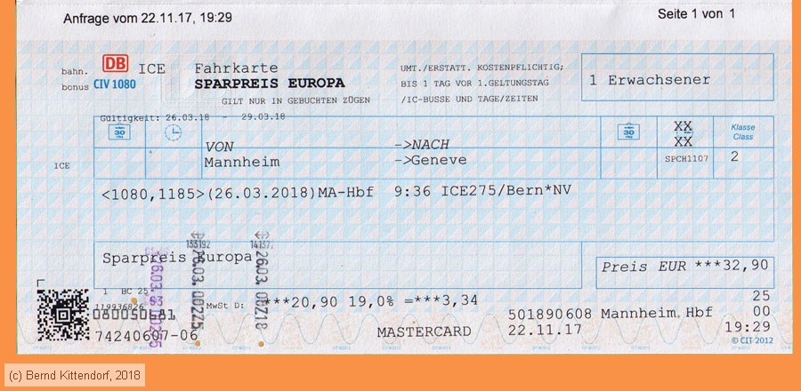 Deutsche Bahn - Fahrkarte Sparpreis Europa
/ Bild: db_fk20180326r1af.jpg