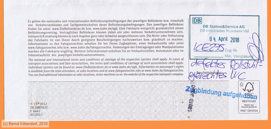 Deutsche Bahn - Fahrkarte Sparpreis Europa
/ Bild: db_fk20180404r1afs2.jpg