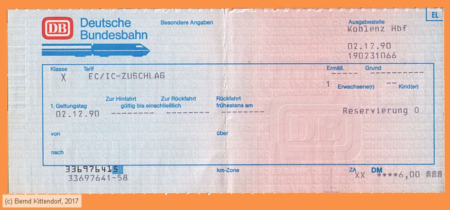 Deutsche Bundesbahn - EC / IC Zuschlag
/ Bild: db_fk19901202iczu.jpg