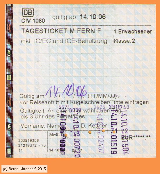 Deutsche Bahn - Fahrkarte
/ Bild: db_fk20061014ttmff.jpg