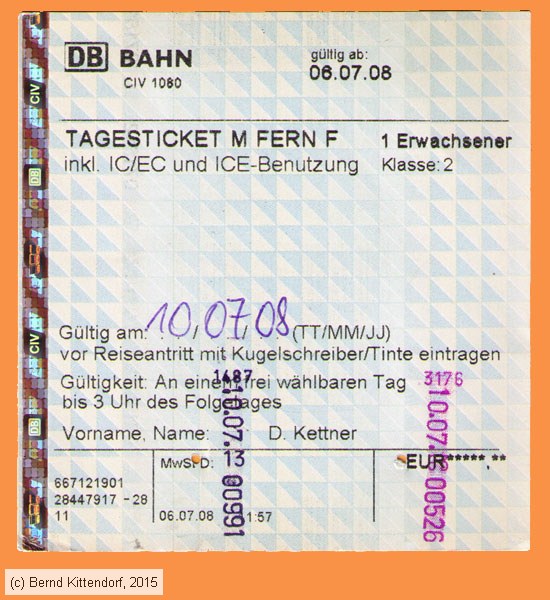 Deutsche Bahn - Fahrkarte
/ Bild: db_fk20080710ttmff.jpg