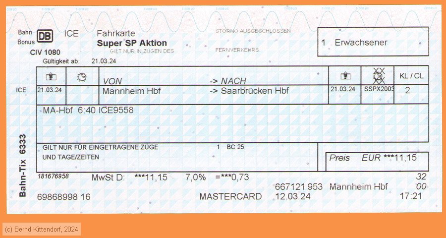 Deutsche Bahn - Fahrkarte Super Sparpreis Aktion
/ Bild: db_fk20240321r1fa.jpg