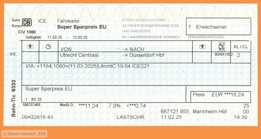 Deutsche Bahn - Fahrkarte Super Sparpreis EU
/ Bild: db_fk20250311r2fa.jpg