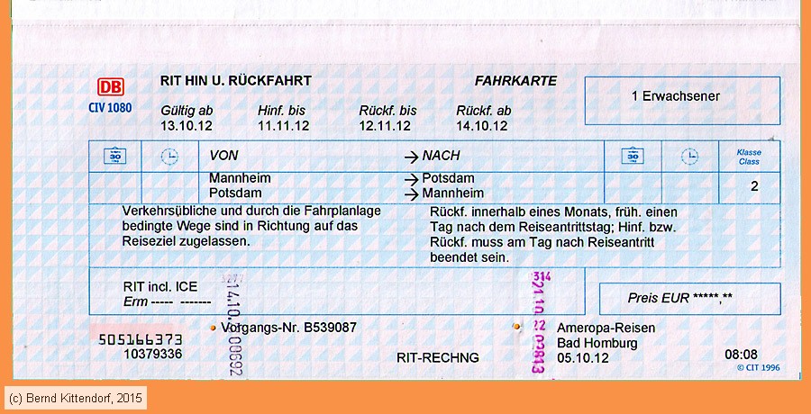 Deutsche Bahn - RIT-Fahrkarte
/ Bild: db_fk20121013rita.jpg