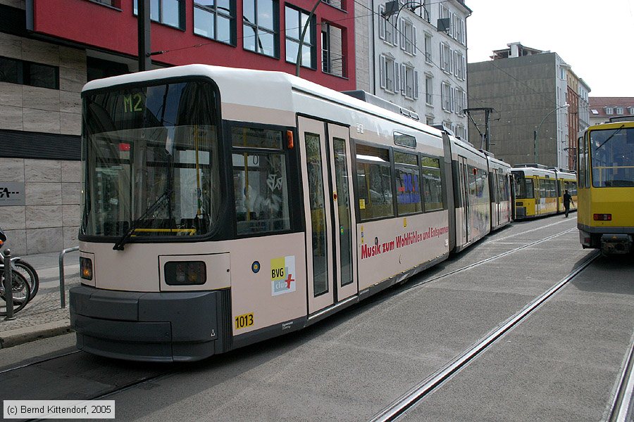 Straßenbahn Berlin - 1013
/ Bild: berlin1013_e0016960.jpg