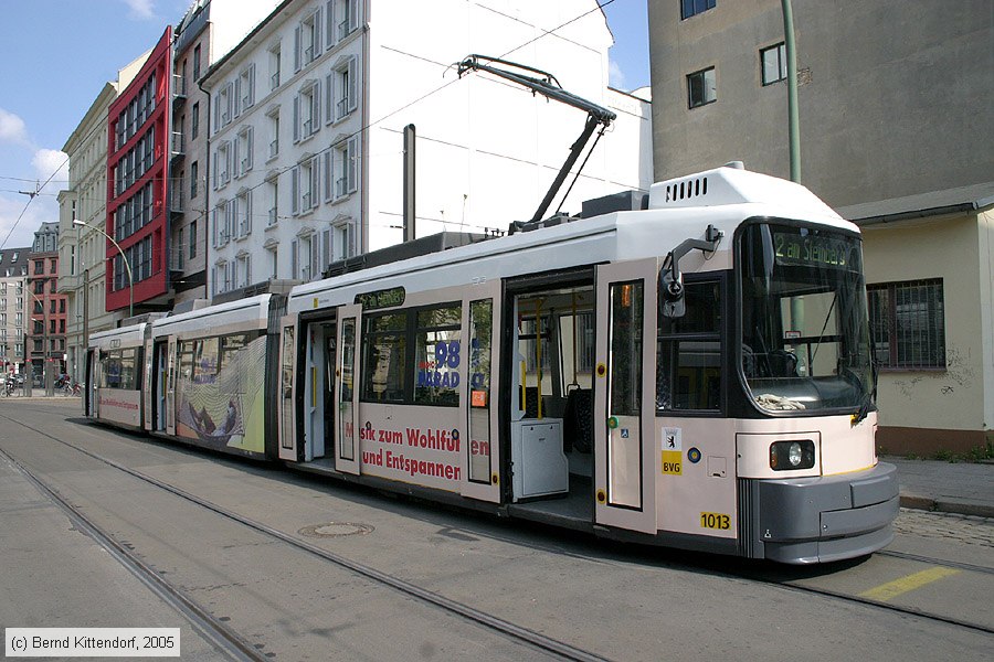 Straßenbahn Berlin - 1013
/ Bild: berlin1013_e0016963.jpg