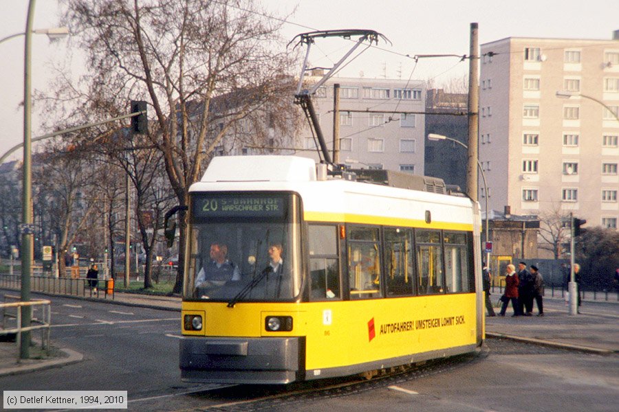 Straßenbahn Berlin - 1001
/ Bild: berlin1001_dk110318.jpg