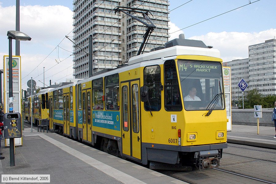 Straßenbahn Berlin - 6007
/ Bild: berlin6007_e0016930.jpg