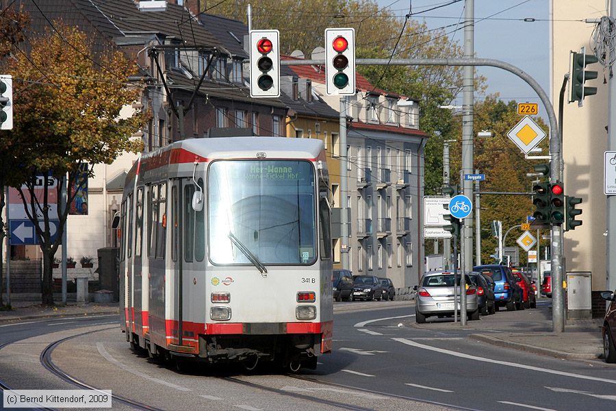 Straßenbahn Bochum-Gelsenkirchen - 341
/ Bild: bogestra341_bk0910210030.jpg