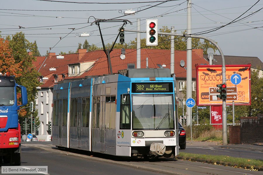 Straßenbahn Bochum-Gelsenkirchen - 418
/ Bild: bogestra418_bk0910210107.jpg