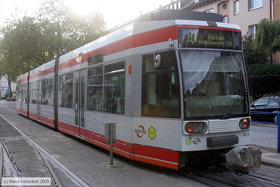 Straßenbahn Bochum-Gelsenkirchen - 422
/ Bild: bogestra422_bk0910210217.jpg