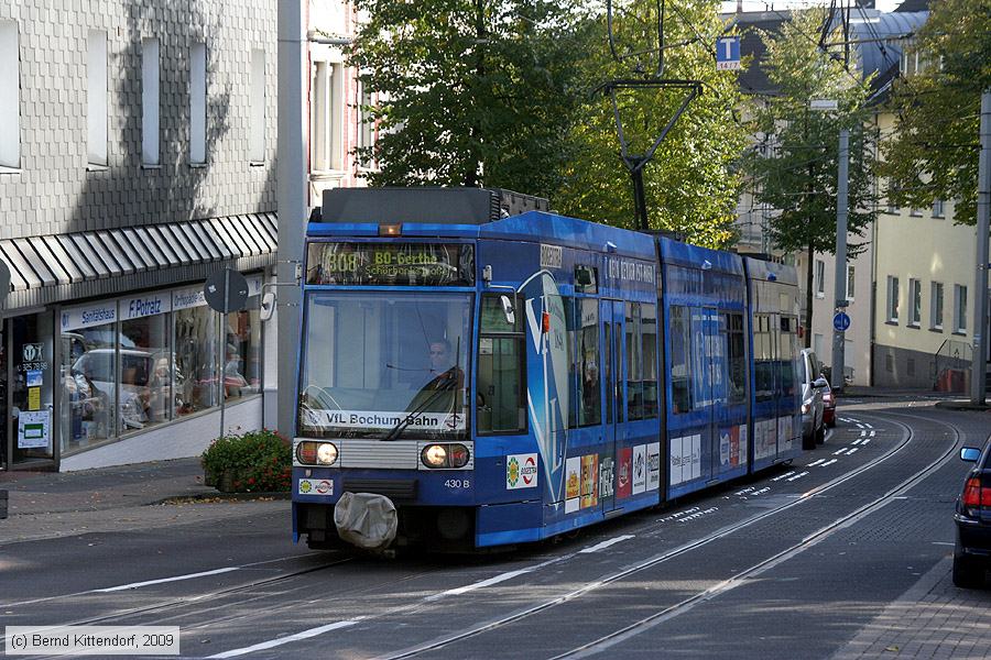 Straßenbahn Bochum-Gelsenkirchen - 430
/ Bild: bogestra430_bk0910210159.jpg