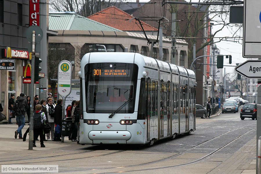 Straßenbahn Bochum-Gelsenkirchen - 511
/ Bild: bogestra511_cw1102140027.jpg