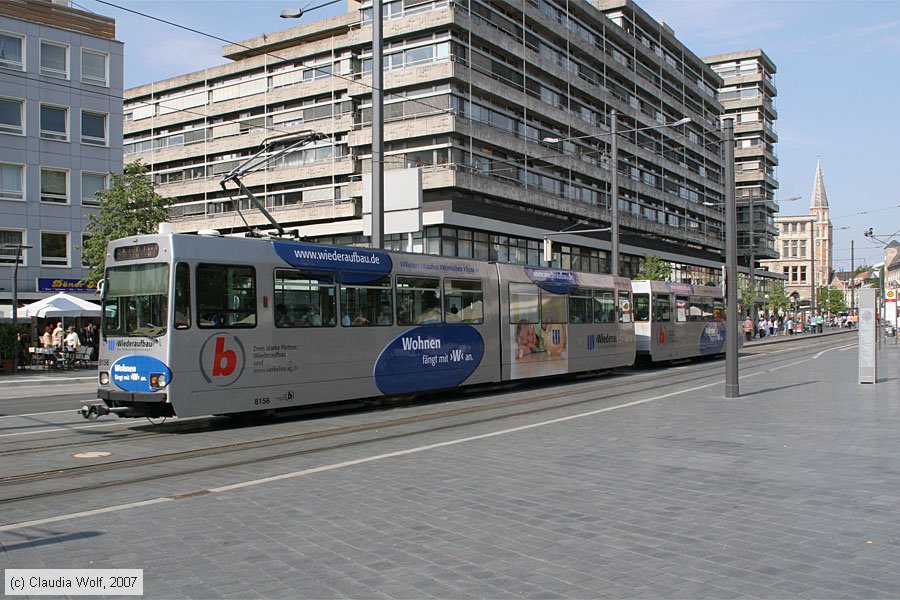 Braunschweig - Straßenbahn - 8156
/ Bild: braunschweig8156_cw0708240094.jpg Braunschweig - Straßenbahn - 8156
/ Bild: braunschweig8156_cw0708240094.jpg