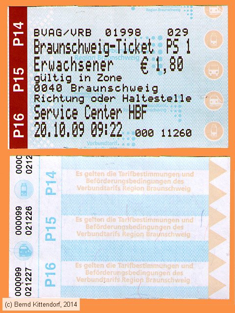 Braunschweig - Fahrkarte
/ Bild: braunschweig_fk20091020efk0922.jpg