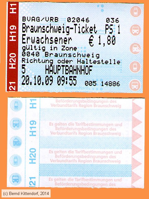 Braunschweig - Fahrkarte
/ Bild: braunschweig_fk20091020efk0955.jpg