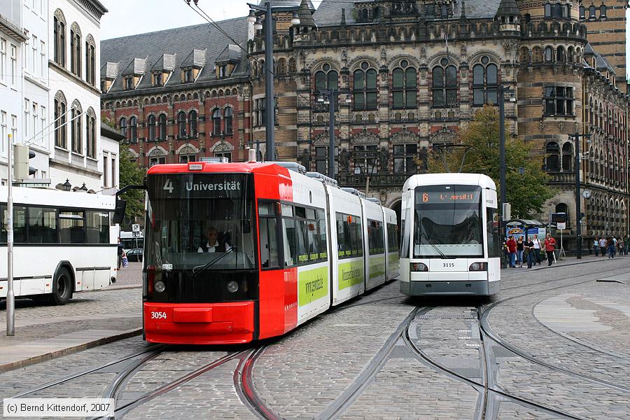 Bremen - Straßenbahn - 3054
/ Bild: bremen3054_bk0708250133.jpg