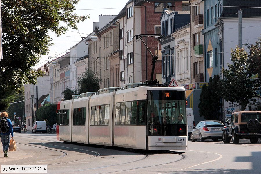 Bremen - Straßenbahn - 3068
/ Bild: bremen3068_bk1409040044.jpg