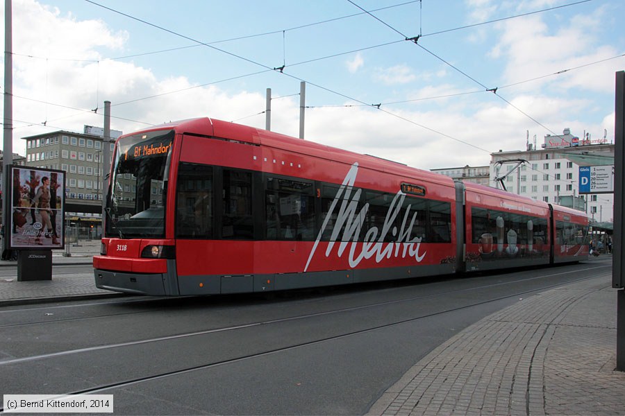 Bremen - Straßenbahn - 3118
/ Bild: bremen3118_bk1409030038.jpg