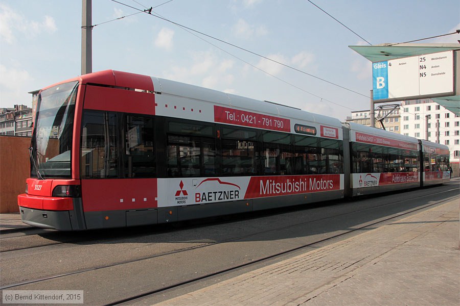 Bremen - Straßenbahn - 3127
/ Bild: bremen3127_bk1503280084.jpg