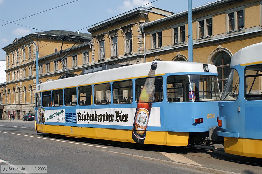 Stra&szlig;enbahn Chemnitz - 509
/ Bild: chemnitz509_bk0605120164.jpg
