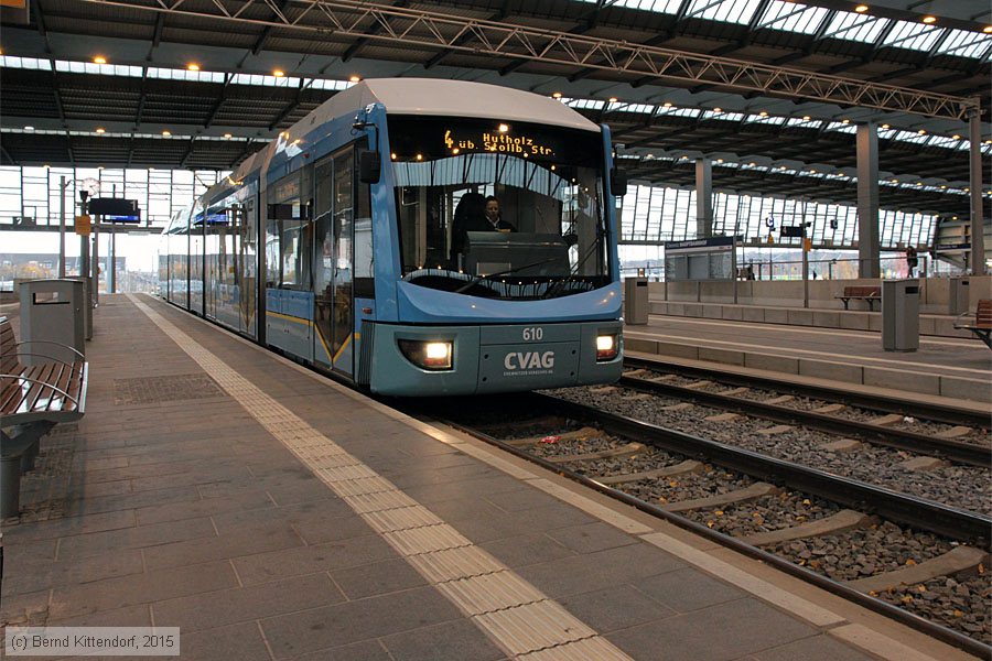 Straßenbahn Chemnitz - 610
/ Bild: chemnitz610_bk1511100153.jpg