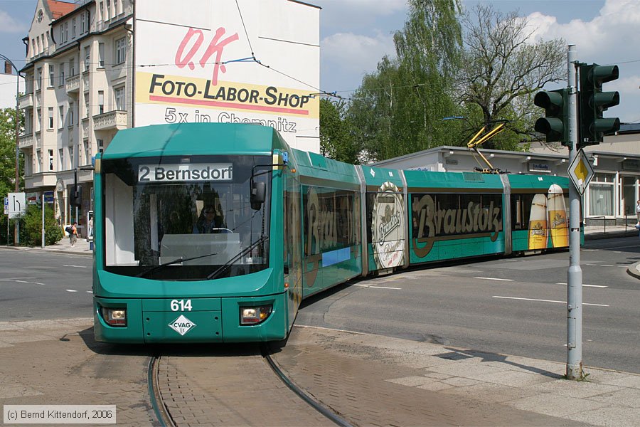 Straßenbahn Chemnitz - 614
/ Bild: chemnitz614_bk0605120131.jpg