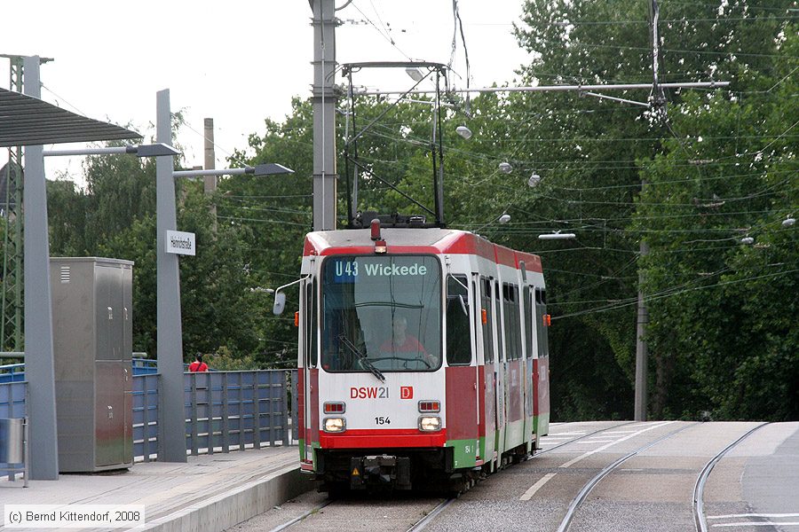 Stra&szlig;enbahn Dortmund - 154
/ Bild: dortmund154_bk0808110180.jpg