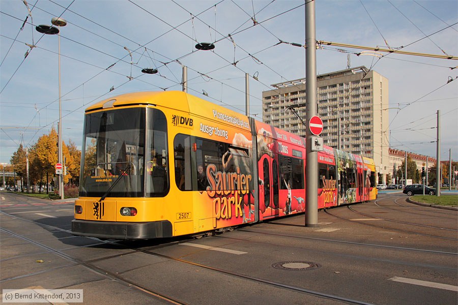 Straßenbahn Dresden - 2507
/ Bild: dresden2507_bk1310140308.jpg