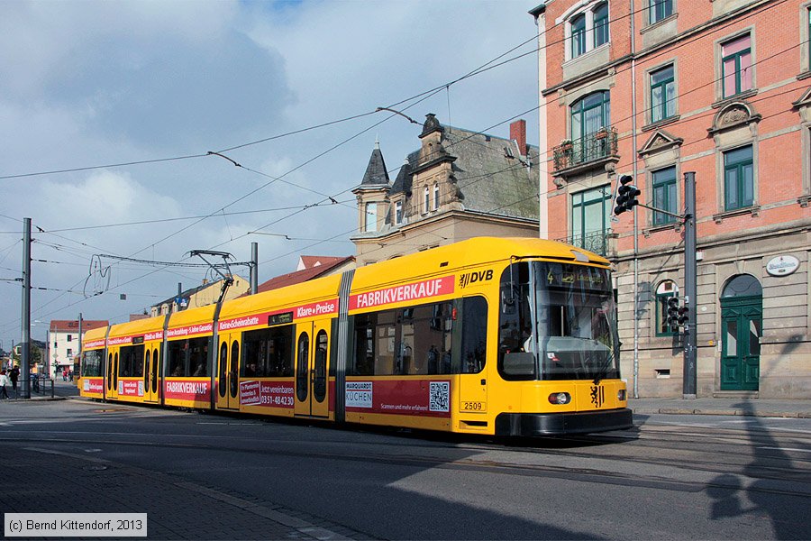 Straßenbahn Dresden - 2509
/ Bild: dresden2509_bk1310160032.jpg