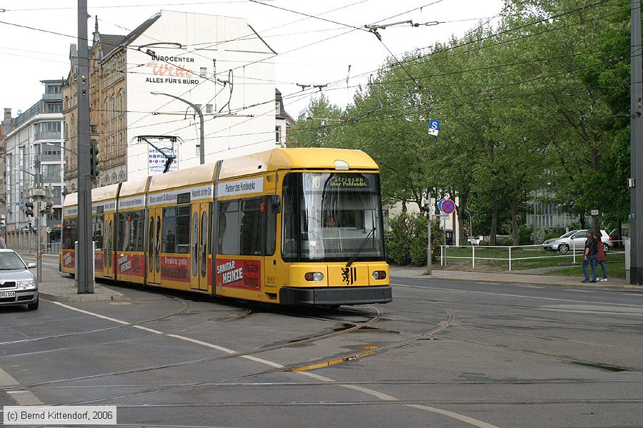 Straßenbahn Dresden - 2512
/ Bild: dresden2512_bk0605130274.jpg