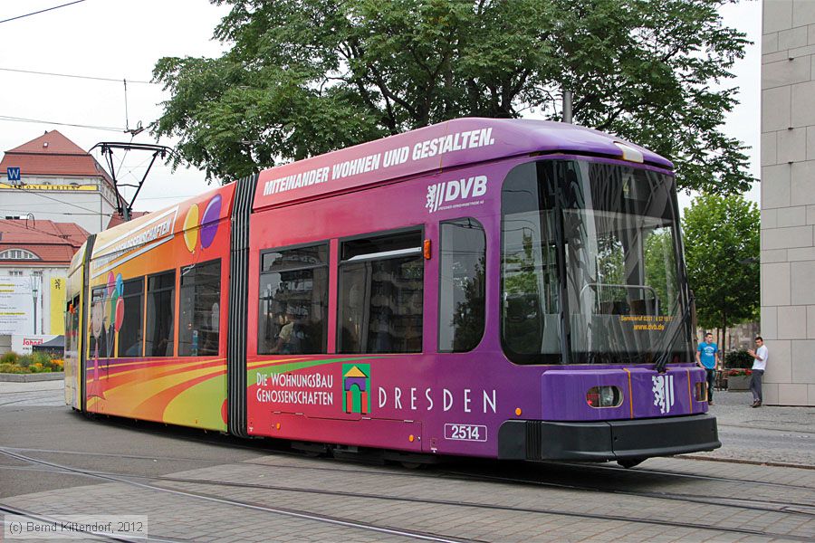 Straßenbahn Dresden - 2514
/ Bild: dresden2514_bk1208160144.jpg