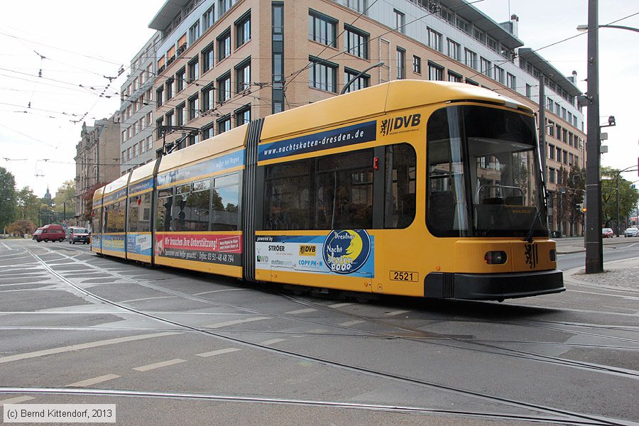 Straßenbahn Dresden - 2521
/ Bild: dresden2521_bk1310140153.jpg