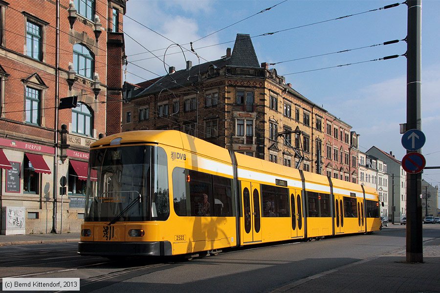 Straßenbahn Dresden - 2522
/ Bild: dresden2522_bk1310160040.jpg